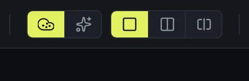 The layer and layout controls at the top of the viewer